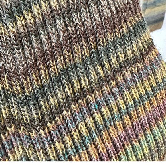 Anthro Moth striped space dye long sleeved sweater - Picture 12 of 13